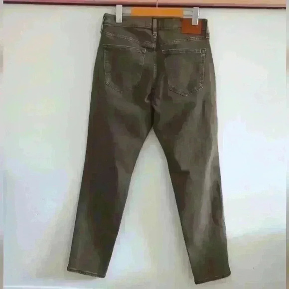 ABERCROMBIE  & FITCH | Men's Army Green Signature Stretch Athletic Slim … - Picture 3 of 4